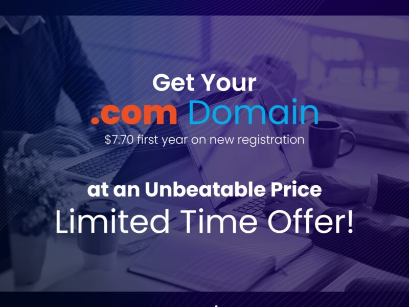 .com domain name registration