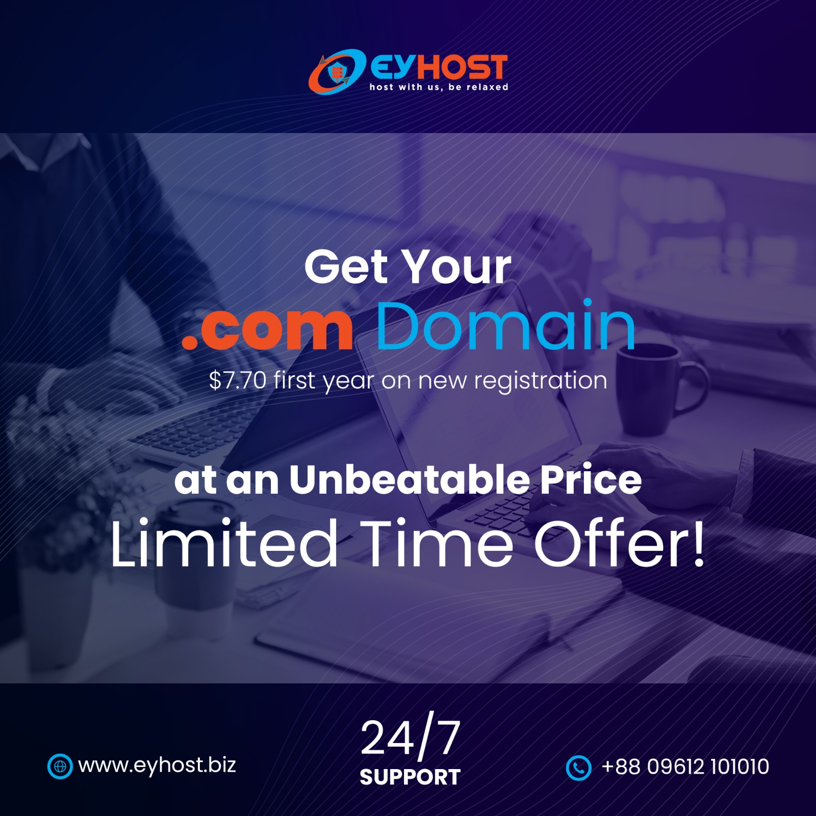 .com domain name registration